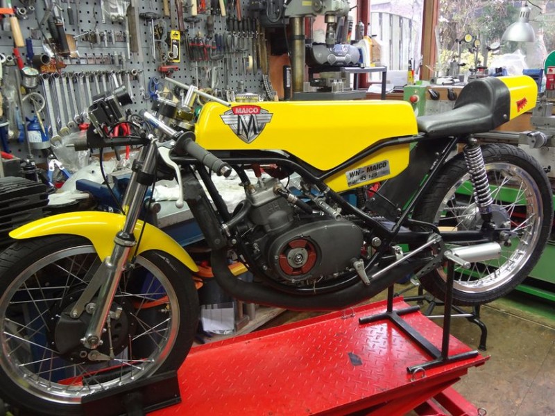 Maico RS3 125 ccm Replika von Toby Hogenhout
