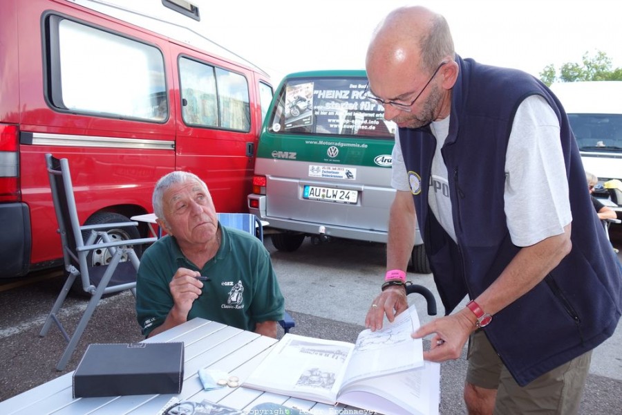 Coupes Moto Légende 2015
Heinz Rosner - Thomas Claar
