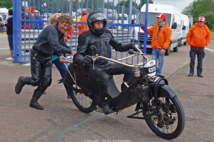 Coupes Moto Légende 2015
Werner Thumm - Megola
