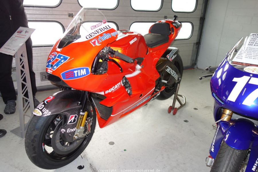 Hockenheim Classics 2015
Ducati Moto GP (2010), Desmosedici GP10, Ex Casey Stoner
