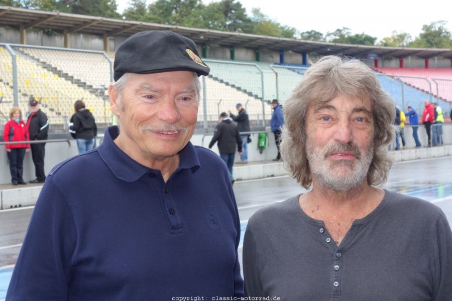 Hockenheim Classics 2015
Ex-Weltmeister Rolf Steinhausen, Georg Etz
