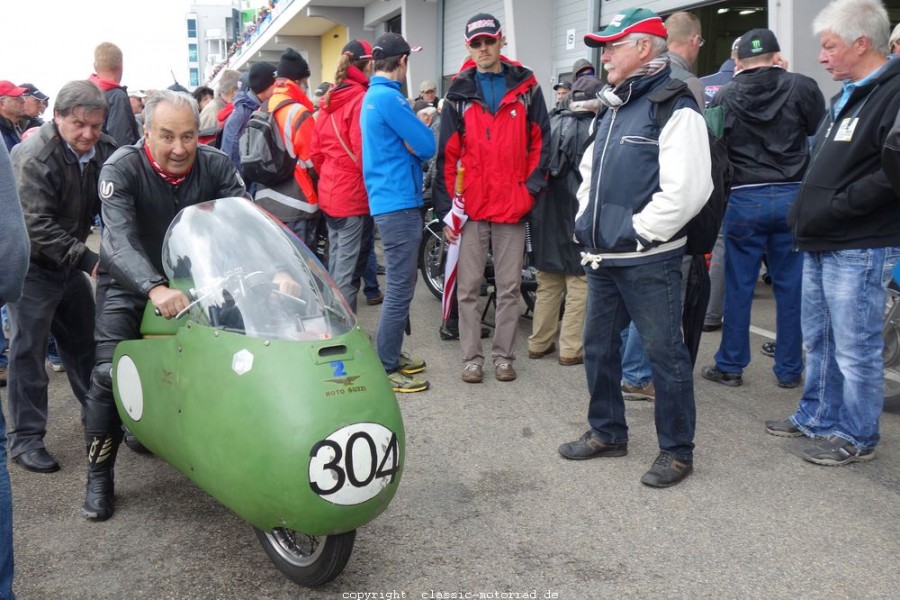 Sachsenring Classic 2015
Angelo Balzarotti, Moto Guzzi 
