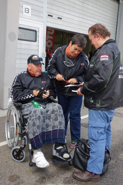 Sachsenring Classic 2015
Gerhard Heukerott, Deutscher Meister 1968 (350ccm)
