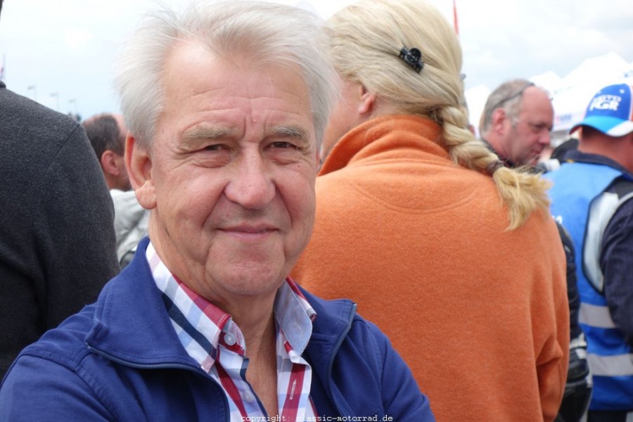 Sachsenring Classic 2015
Theo Timmer, gewann den 50ccm WM-Lauf 1972 auf dem Sachsenring, Vizeweltmeister 1981
