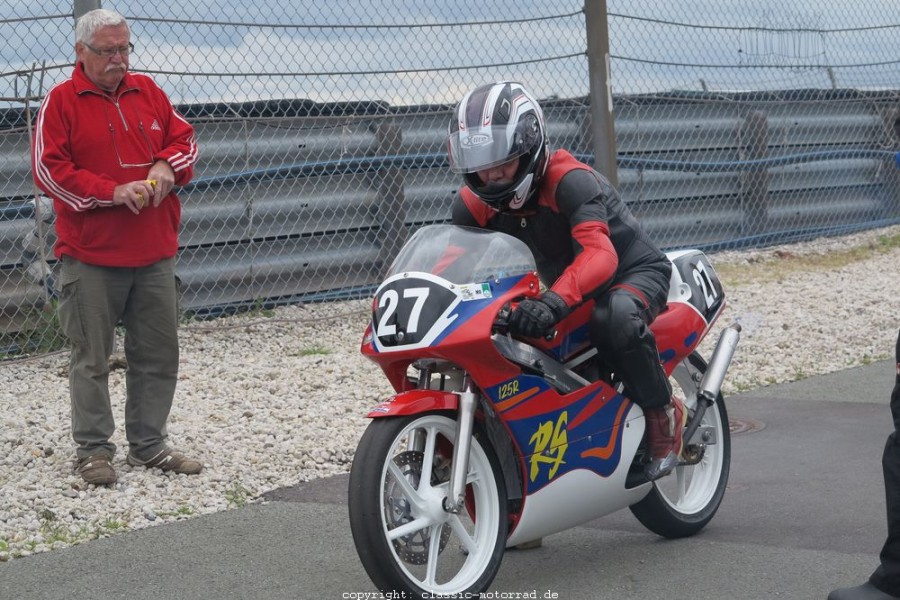 Sachsenring Classic 2015
Gerhard Singer, Honda RS125
