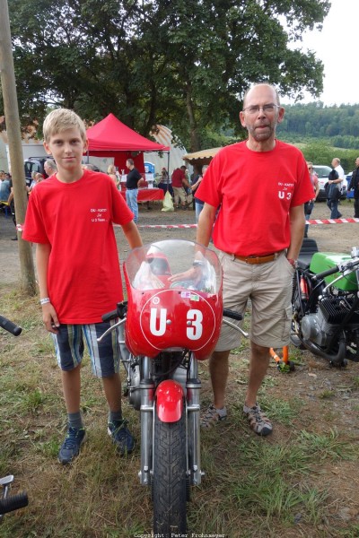 Schottenring GP 2015
"U3" - Thomas Claar mit Sohn Lucas 
