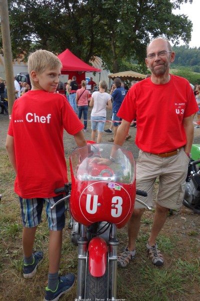 Schottenring GP 2015
Thomas Claar mit Sohn Lucas 
