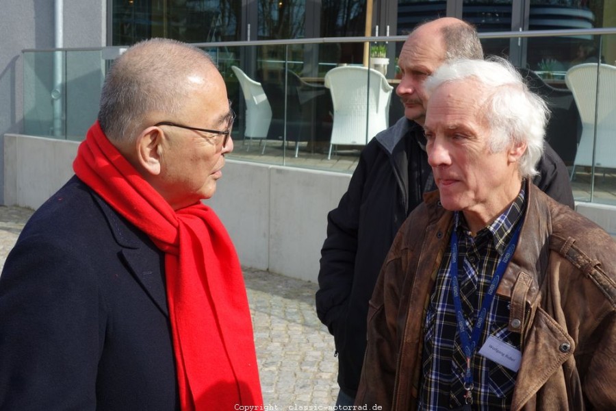 VeRa-Wintertreffen Einbeck 2015
Koichi Shimada mit Wolfgang Rubel
