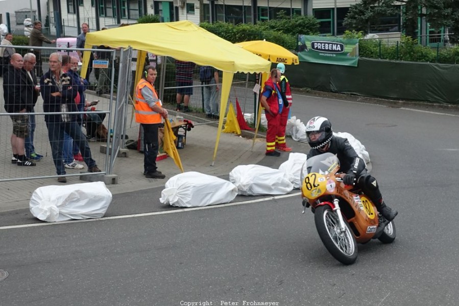 Schottenring Classic GP - 2019
Peter Abelmann, Yamaha TZ350 Langstrecken Rennmaschine
