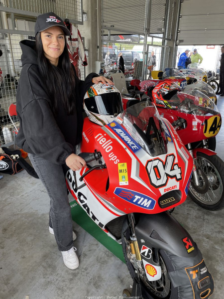Laura Valentina Ioannoni, die schnellste Frau am Sachsenring
