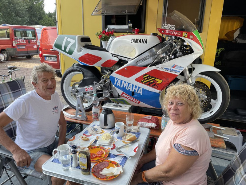 Thomas Wittig, Yamaha Production-Racer TZ 250 W,
1989, 249 ccm
