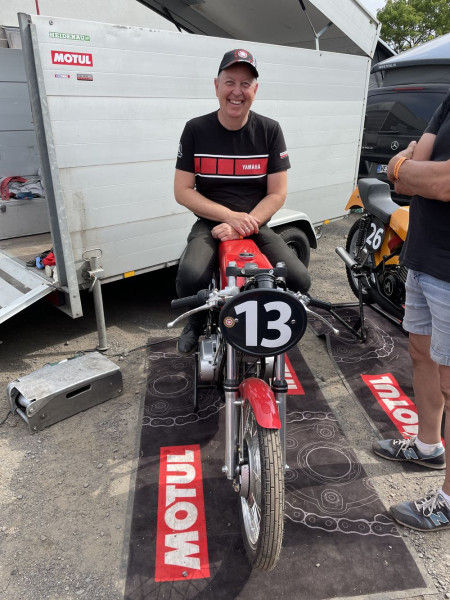 Peter Abelmann, Schermbeck
ITALJET-YAMAHA AS1-GYT, 1971, 125 ccm
