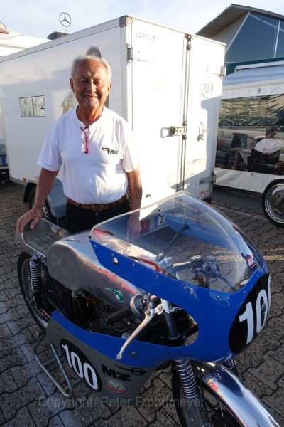 Hockenheim Classics 2018
Siegfried Merkel - MZ RE 125
