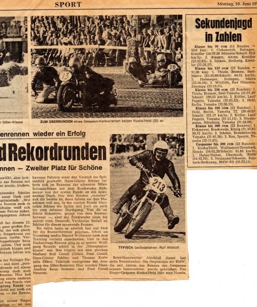 Bremerhaven 1974
Sekundenjagt in Zahlen
