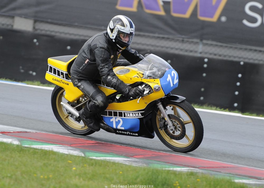Classic GP Assen 2022
Peter Frohnmeyer, Yamaha TZ350
Foto: Seidenglanz/gppixx
