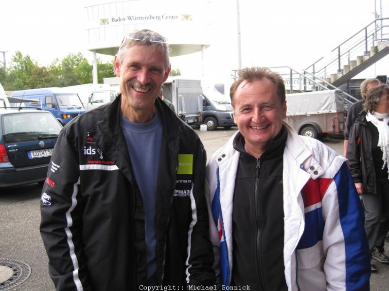 Hockenheim Classics 2013
Rolf Blatter und Reiner Scheidhauer - die 50er Asse
Foto: Michael Sonnick
