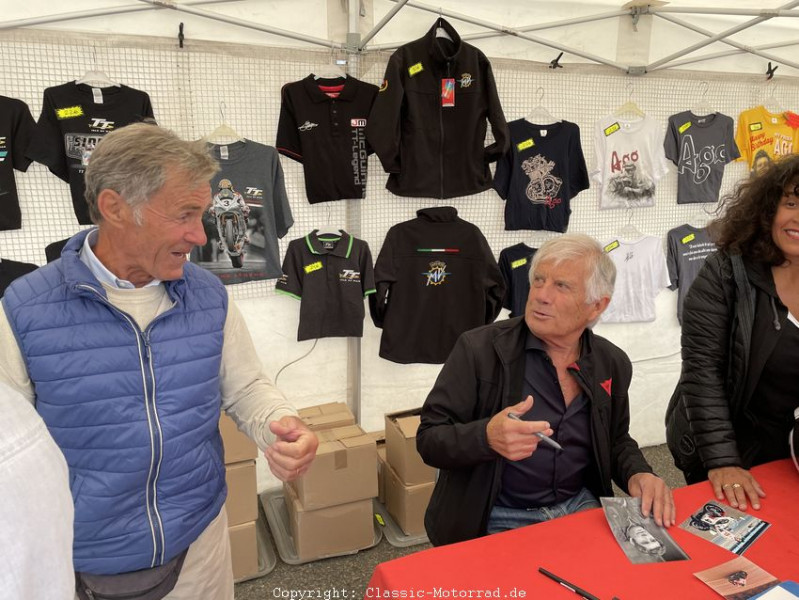 Sachsenring Classic
Gianfranco Bonera + Giacomo „Ago“ Agostini
