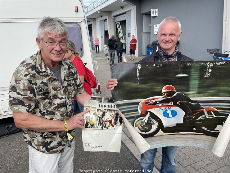 Sachsenring Classic
Team Piutti auf Autogrammjagd 
