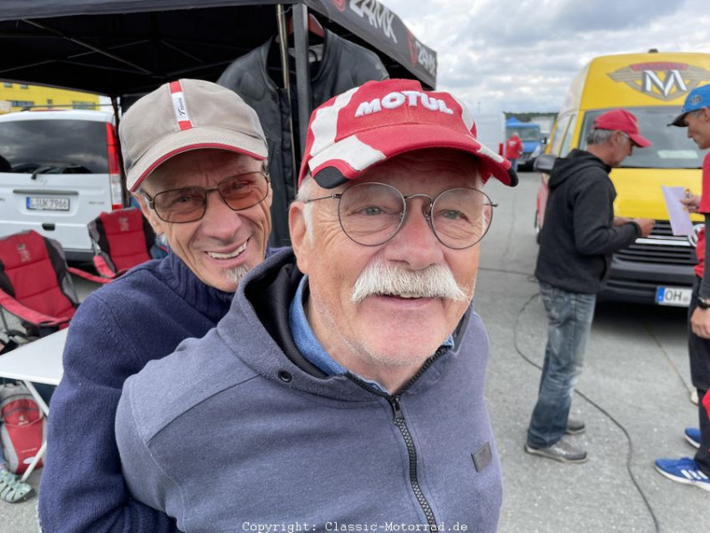 Sachsenring Classic
Heinz Paschen + Erich Brandl
