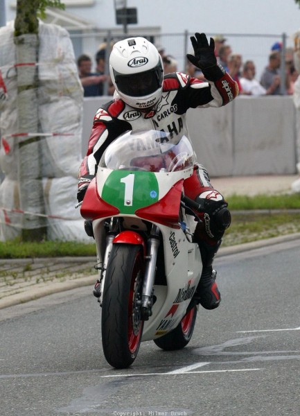 20. Zschorlauer Dreieckrennen 2016
Carlos Lavado - Yamaha 250
Foto: Hilmar Bruch
