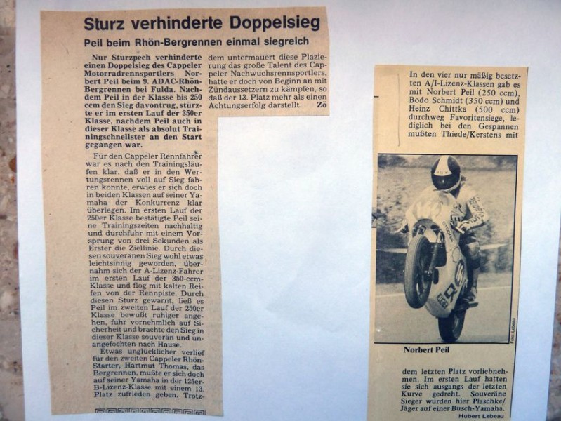 1979 I-Lizenz
Int. Bergrennen Rotenburg/Fulda
