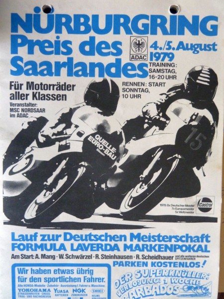 1979 I-Lizenz
 Nürburgring - Preis des Saarlandes
