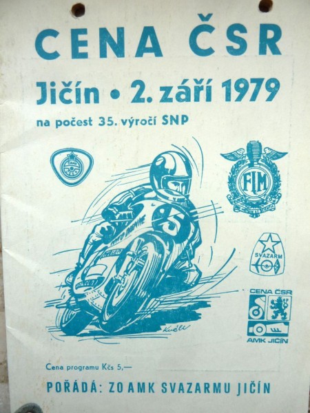 1979 I-Lizenz
 Int. Straßenrennen Jicin, CSSR 
