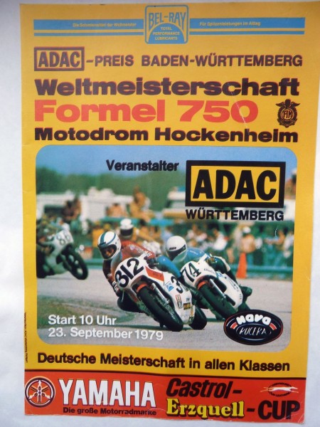 1979 I-Lizenz
Hockenheim Formel 750
