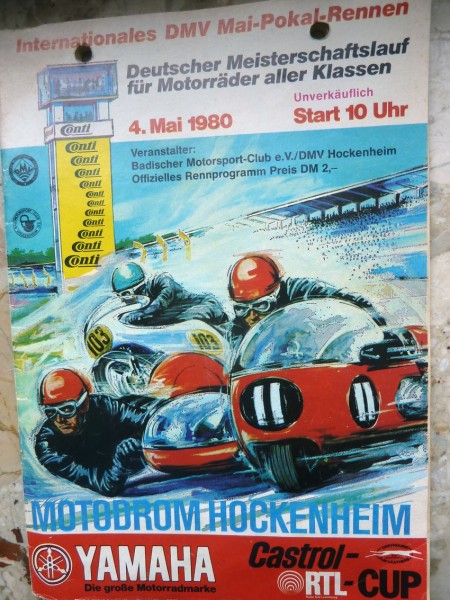 1980 I-Lizenz
Int. Mai Pokal Hockenheim
