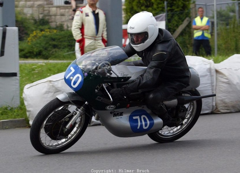 20. Zschorlauer Dreieckrennen 2016
Heinz Rosner - MZ-RE 300
Foto: Hilmar Bruch
