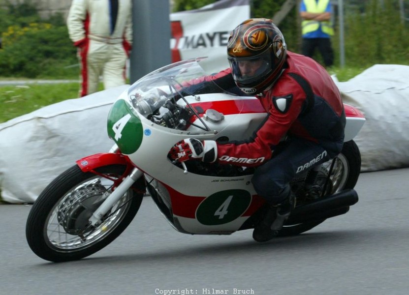 20. Zschorlauer Dreieckrennen 2016
Jos Schurgers - Yamaha 250 Vierzylinder
Foto: Hilmar Bruch
