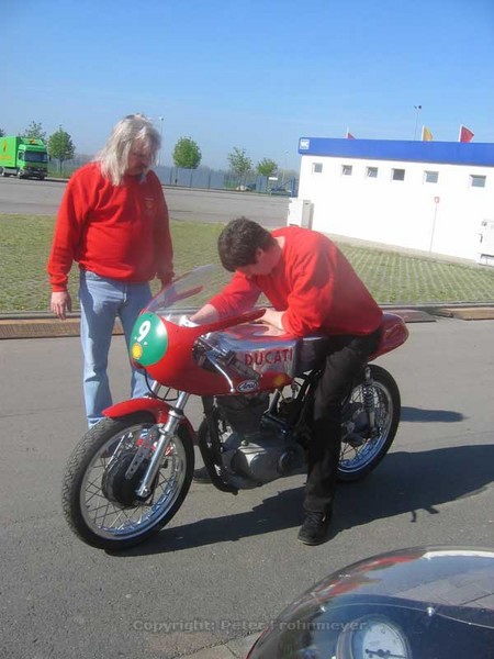 Uwe Deichmüller - Ducati 350 Desmo
