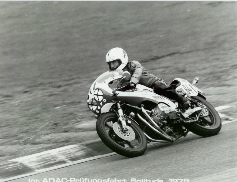 Karlheinz Baumeister - Hockenheim 1978
- Egli Honda EHV7

