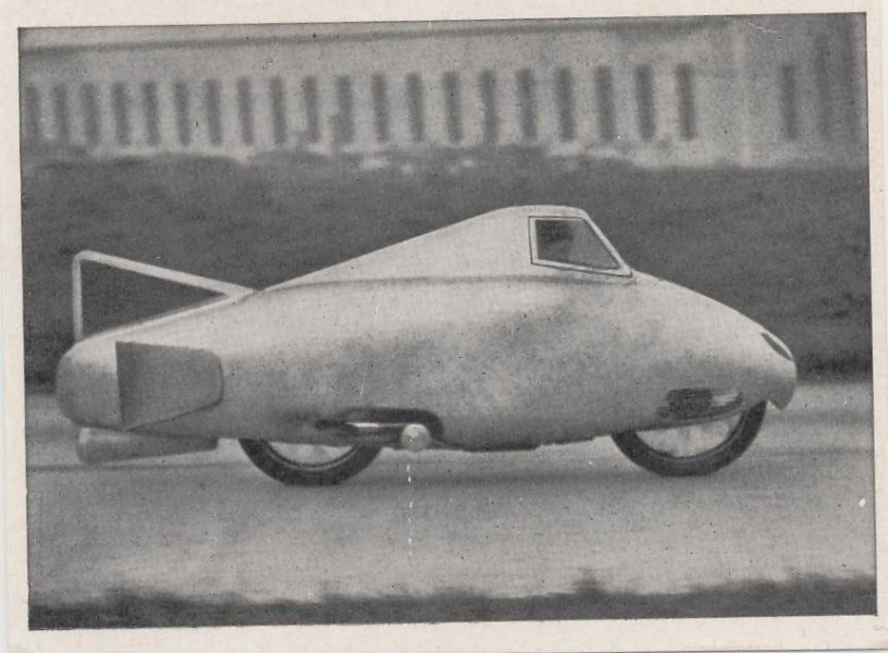 BMW -Weltrekordmaschine von 1929 (216.05km/st.)
(Kosmos-Zigarettenbilder - Sieg über Raum und Zeit)
