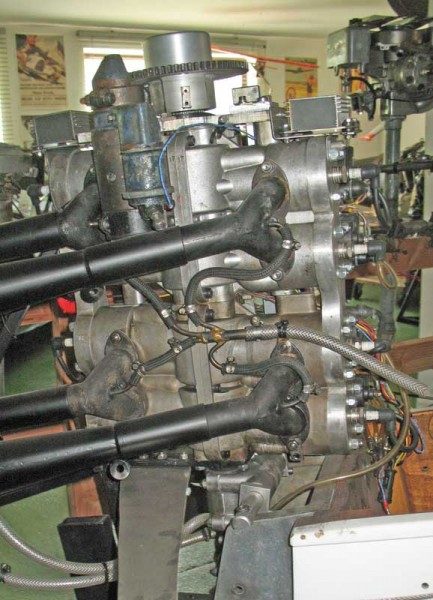 König 8 Zylinder Zweitakt-Rennmotor, 850ccm, Baujahr 1975
Museum Nantenbach
