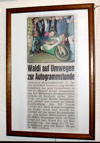 Waldi auf Umwegen..
