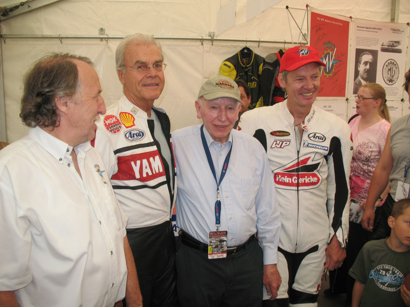 Utz Raabe, Dieter Braun, John Surtees, Peter Rubatto
