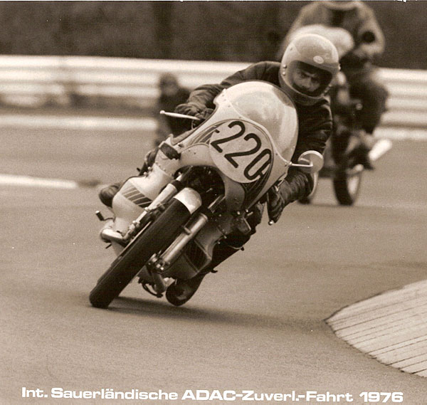 Arnulf Teuchert - Yamaha RD250 - 1975
