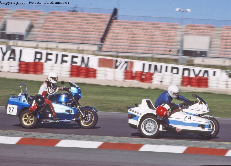 Moto-Aktiv Rennen mit HBJ Gespannen
Zeltweg 1990
