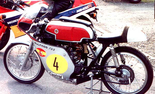 Bultaco 125TSS
Fahrer: Uwe Markovac, Gerdes-Bultaco 125 TSS, BJ.1965
