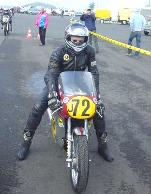 Kölner Kurs 2006
albert zollinger auf der 250er bultaco tss
