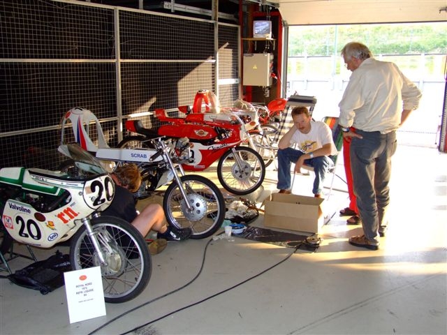 Wim Heeroma einbau Motor nr.2
