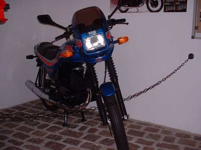 Das neue Museum Motorradtraueme in der DKW - MZ Stadt Zschopau
MZ ETZ  250 Brasil, Bauzeit 1983-1984
