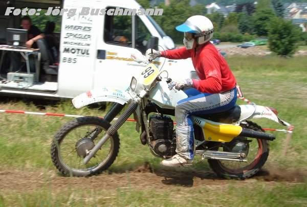 Enduro Classic 2005 in Zschopau/Sa. Sonderprüfung am Skihang Zschopau
