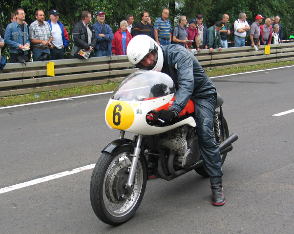 Roland Heck / Stuttgart
Gilera  Werksmaschine 500ccm 1950-57
