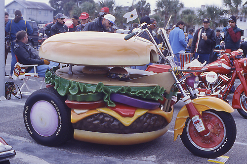 Hamburger-Trike von Harry Sperl aus Daytona Beach
