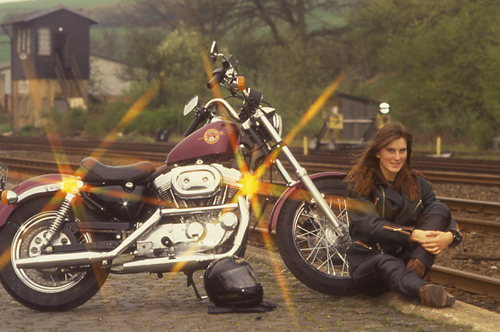 1991: Harley-Davidson 883 Hugger Sportster
