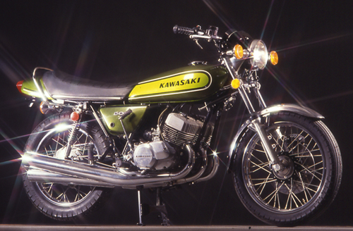 "Schneller als der Schall": Kawasaki 500 H1 MachIII
