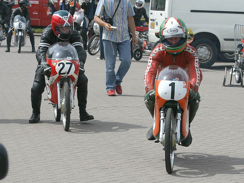 Aalt Toersen and Jan de Vries
Aalt Toersen and Jan de Vries (Classic Races Wolvega)
