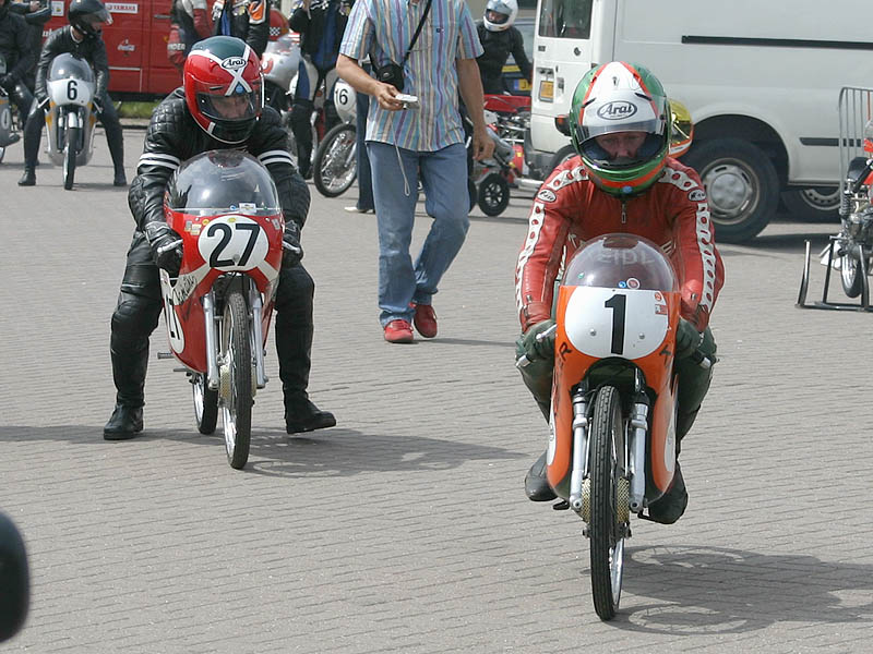 Aalt Toersen and Jan de Vries
Aalt Toersen and Jan de Vries (Classic Races Wolvega)
